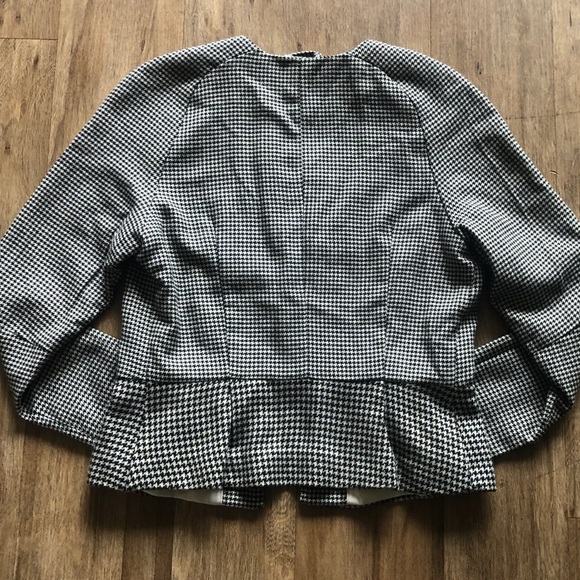 H&M Open Front Houndstooth Blazer - Picture 3 of 7